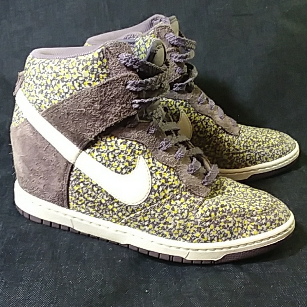 Nike Sky Hi Dunk Wedges Sz 8.5